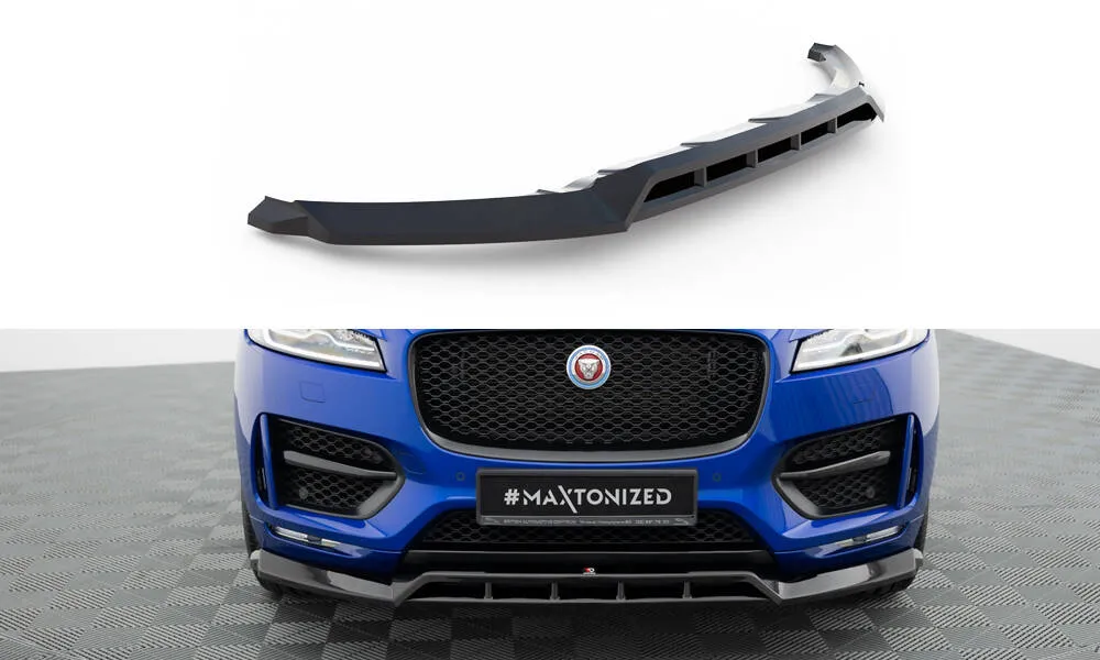 Frontspoiler Jaguar F-Pace R-Sport 2016 - 2020 │ Glossy Black Edition