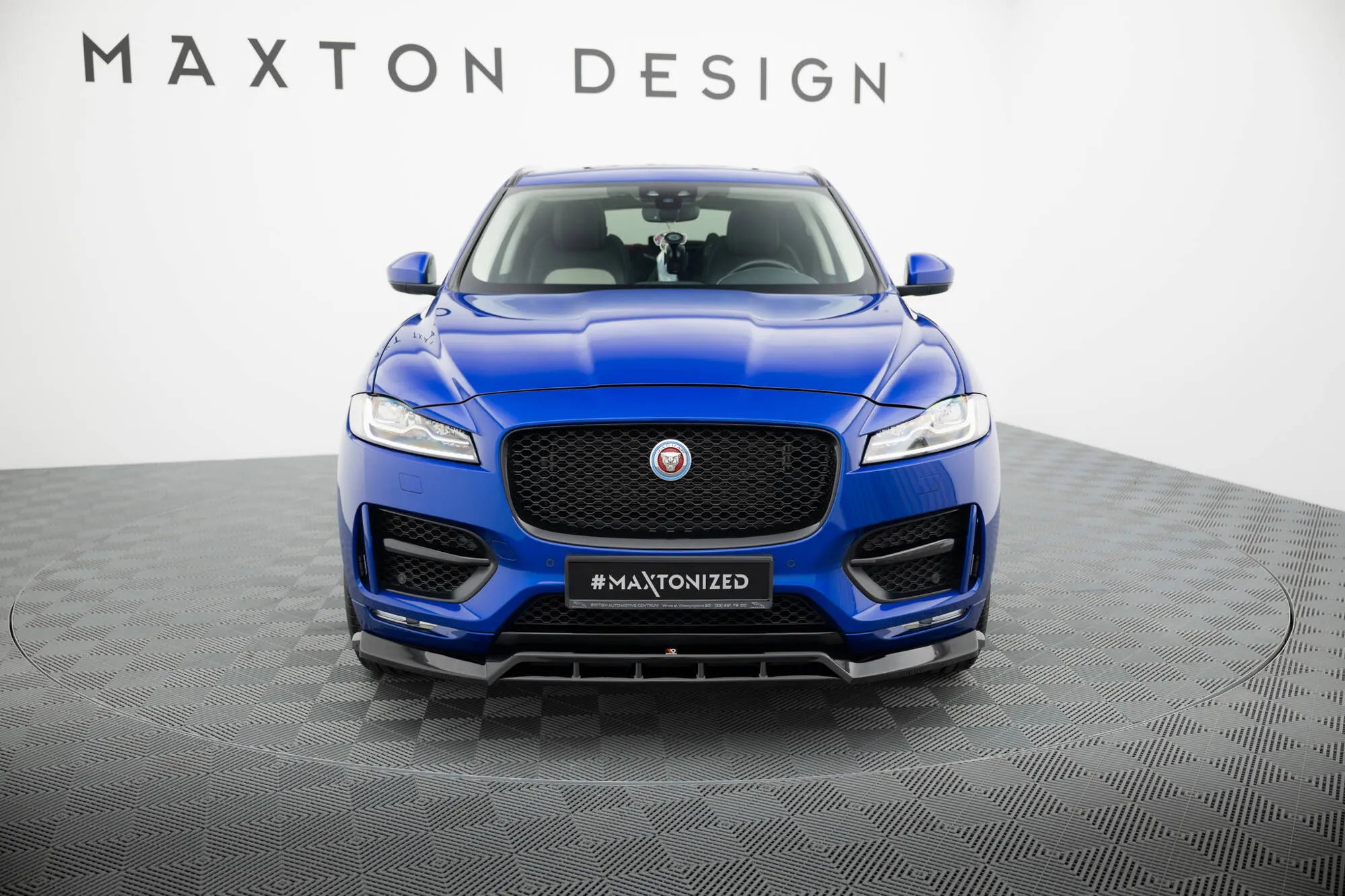 Frontspoiler Jaguar F-Pace R-Sport 2016 - 2020 │ Glossy Black Edition – bilde 2