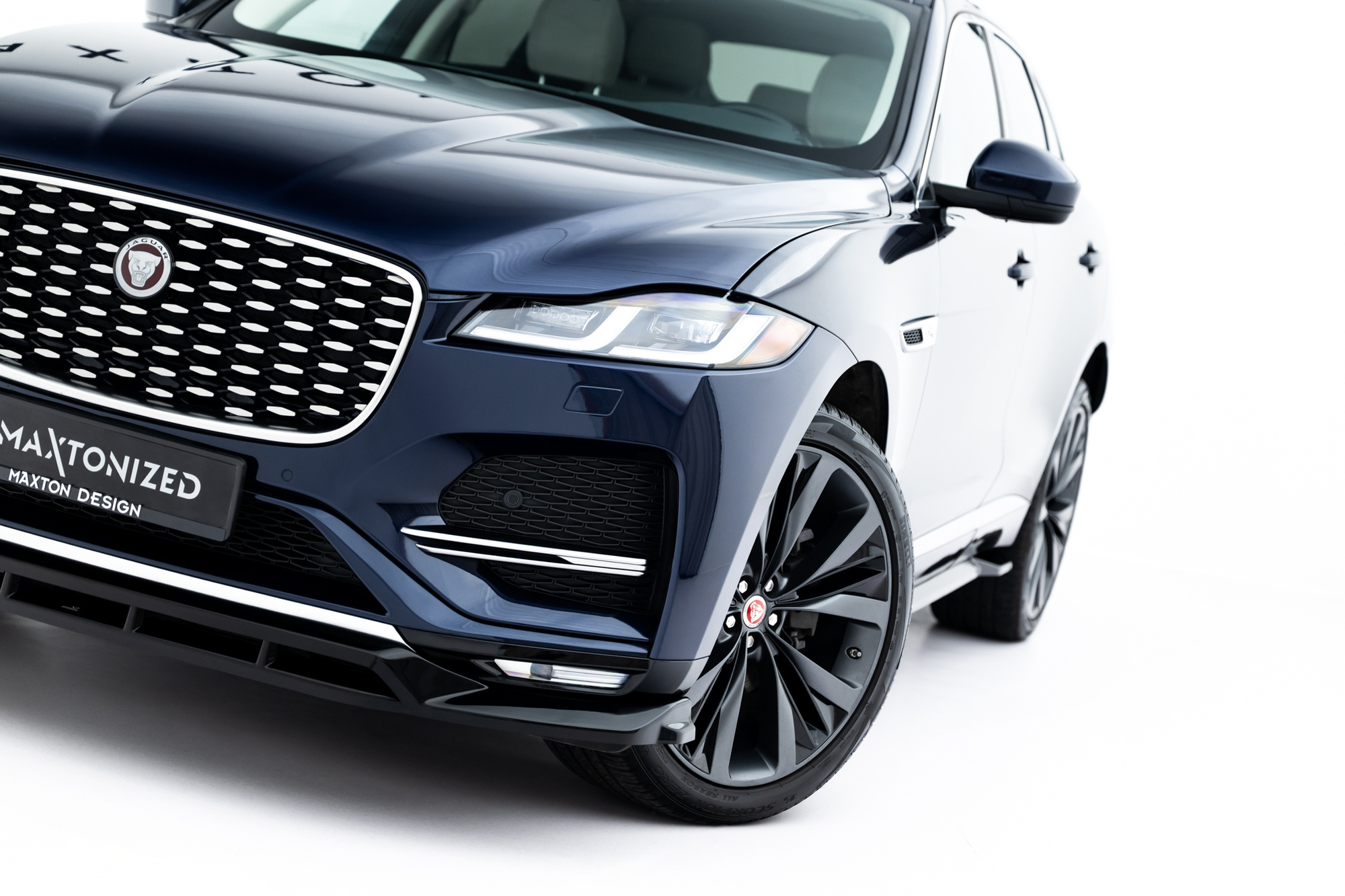 Frontspoiler Jaguar F-Pace R-Sport I Facelift 2020 - 2025 | Sport Glossy Black Edition – bilde 5