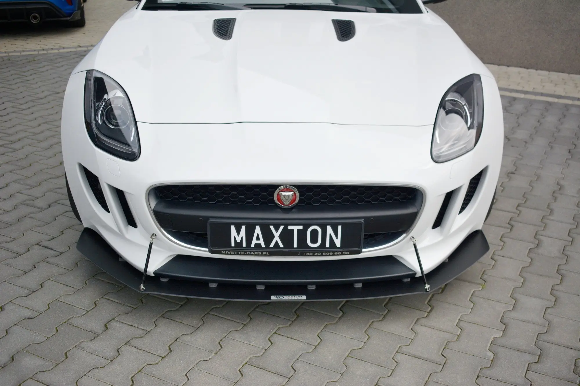 Frontspoiler Jaguar F-Type (pre-facelift) 2013-2016 | Racing Black Edition