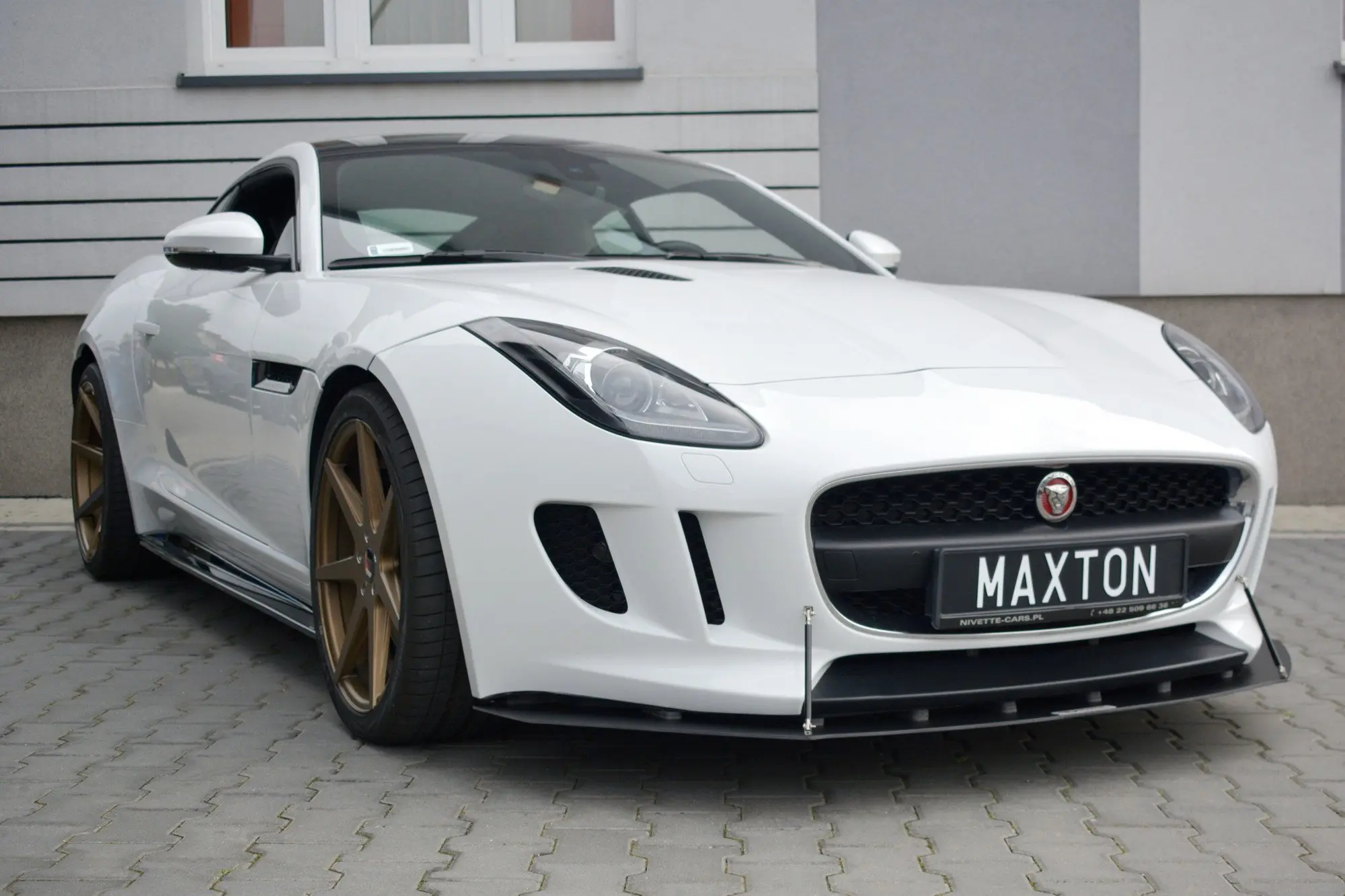 Frontspoiler Jaguar F-Type (pre-facelift) 2013-2016 | Racing Black Edition – bilde 2