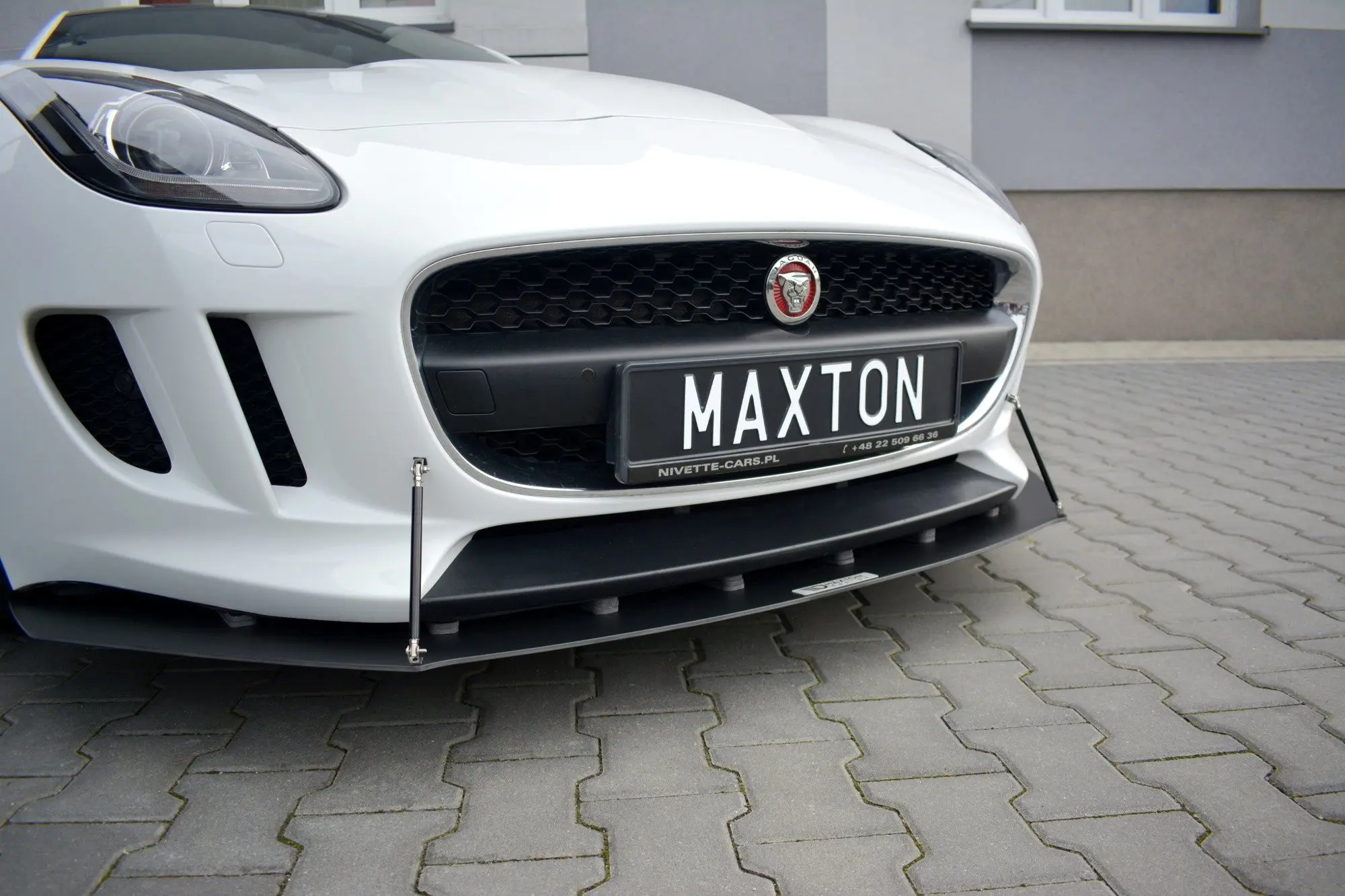 Frontspoiler Jaguar F-Type (pre-facelift) 2013-2016 | Racing Black Edition – bilde 4