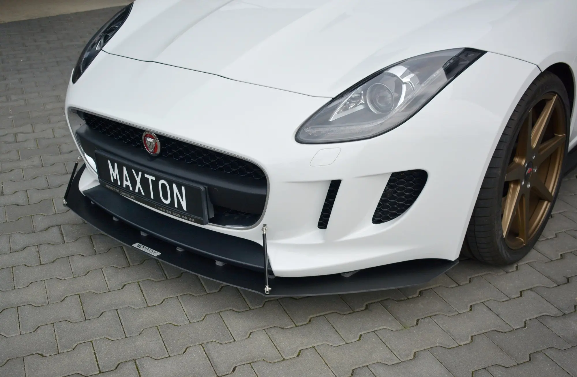 Frontspoiler Jaguar F-Type (pre-facelift) 2013-2016 | Racing Black Edition – bilde 5