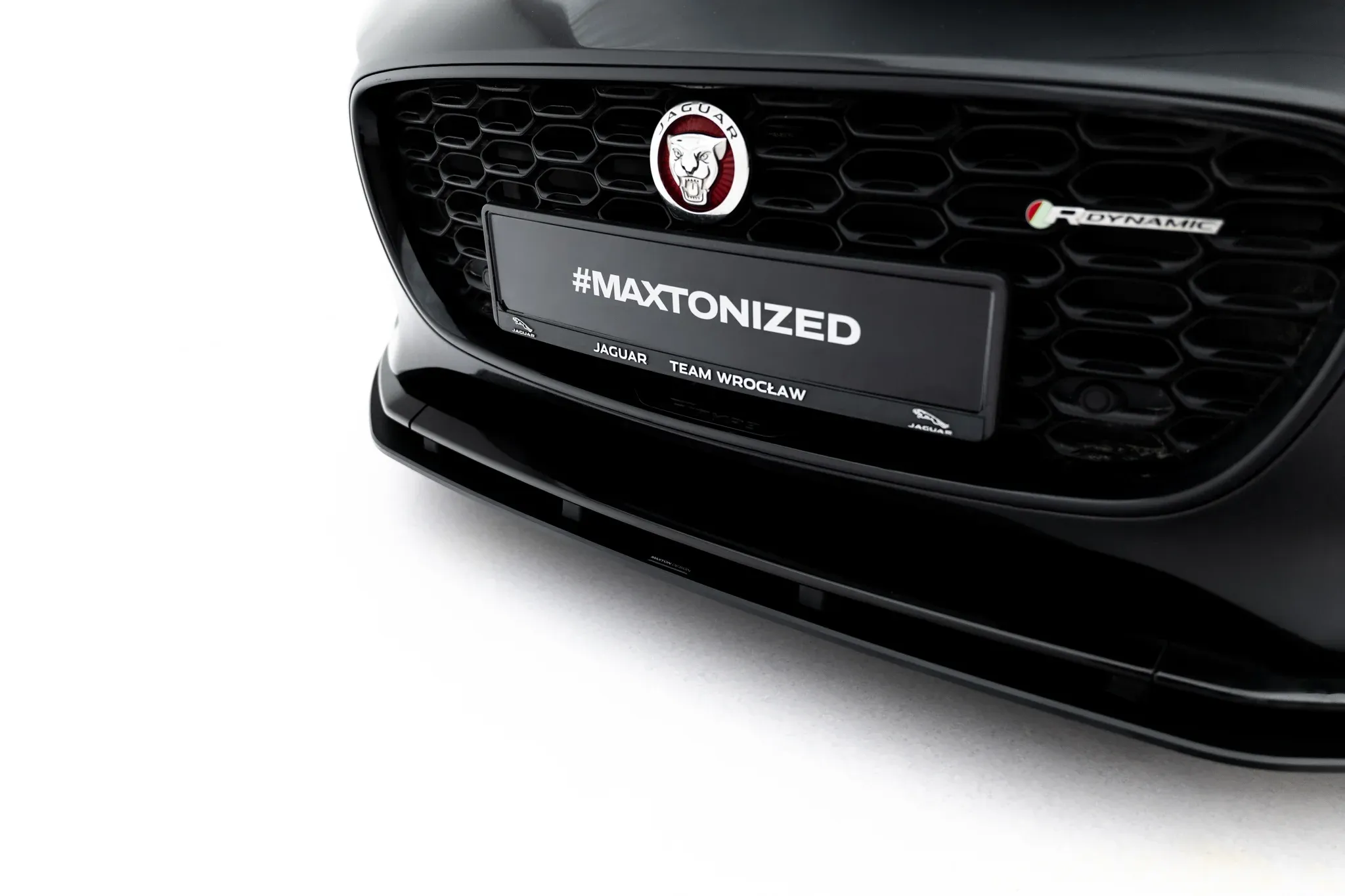 Frontspoiler Jaguar F-Type X152 Facelift 2 2020 - 2024 | Street Pro Black Edition – bilde 4