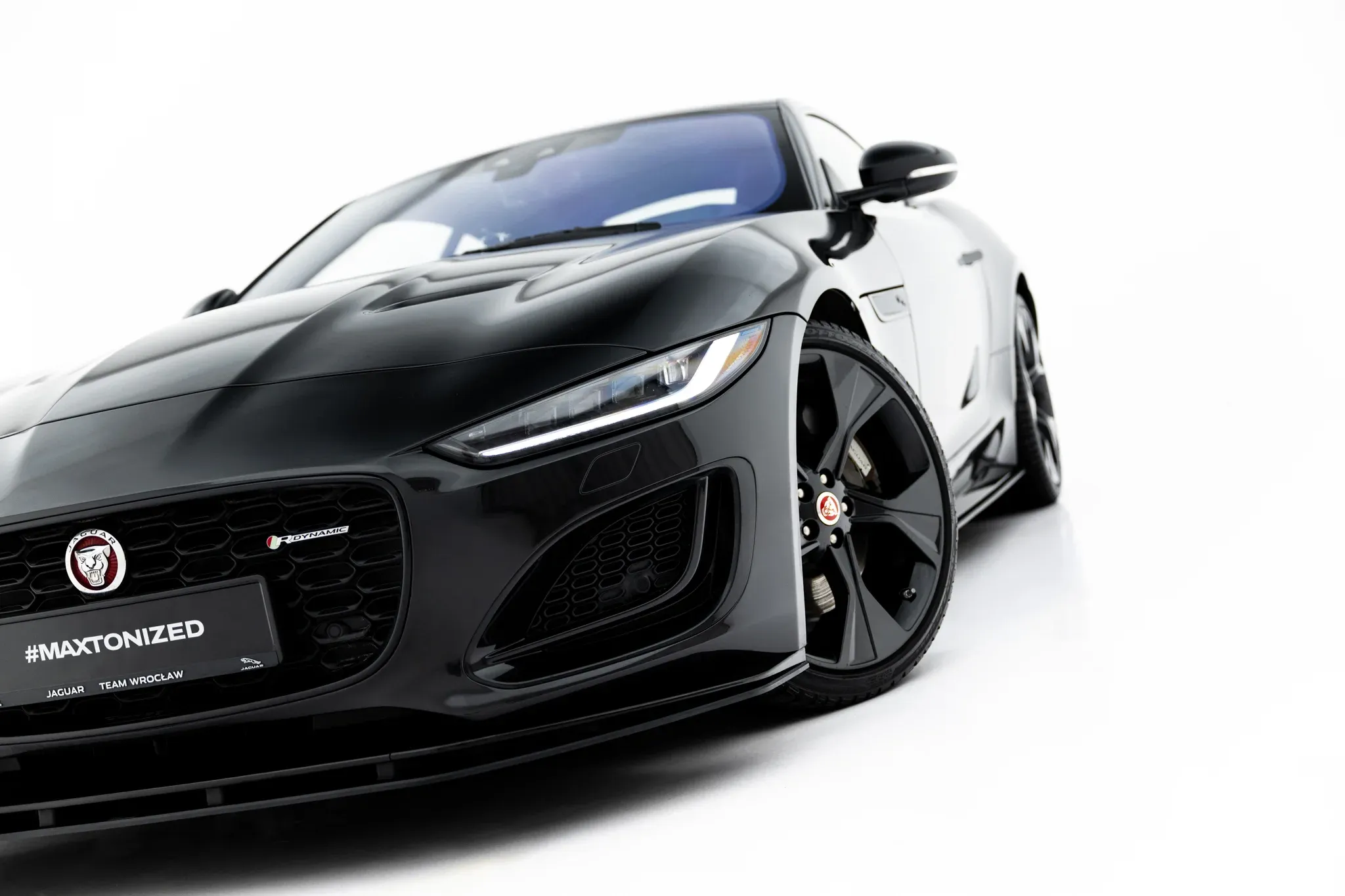 Frontspoiler Jaguar F-Type X152 Facelift 2 2020 - 2024 | Street Pro Black Edition – bilde 5