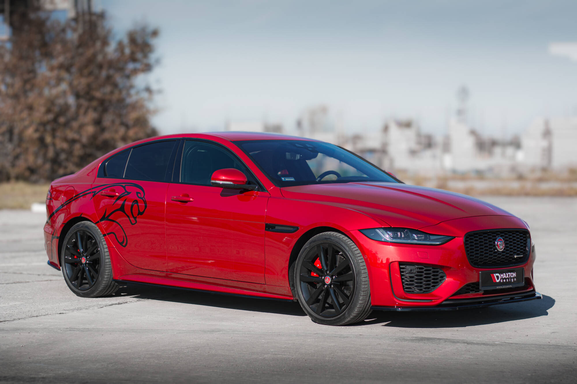 Frontspoiler Jaguar XE R-Dynamic (X760) Facelift 2019 - 2024 | Sport Glossy Black Edition – bilde 3