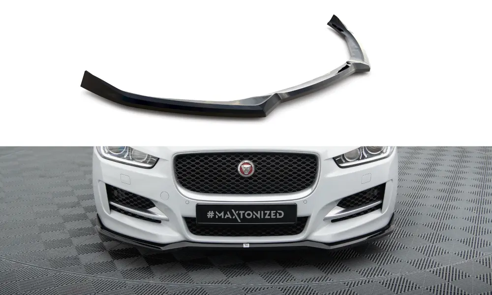 Frontspoiler Jaguar XE R-Sport 2015 - 2024 | V.1 Glossy Black Edition Image 3
