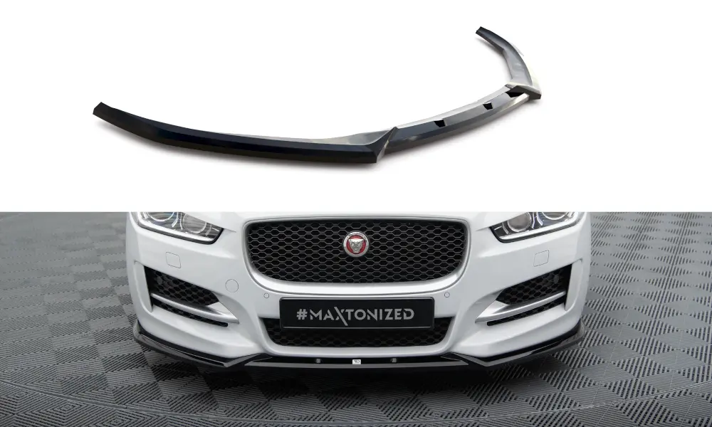 Frontspoiler Jaguar XE R-Sport 2015 - 2024 | V.2 Glossy Black Edition – bilde 2