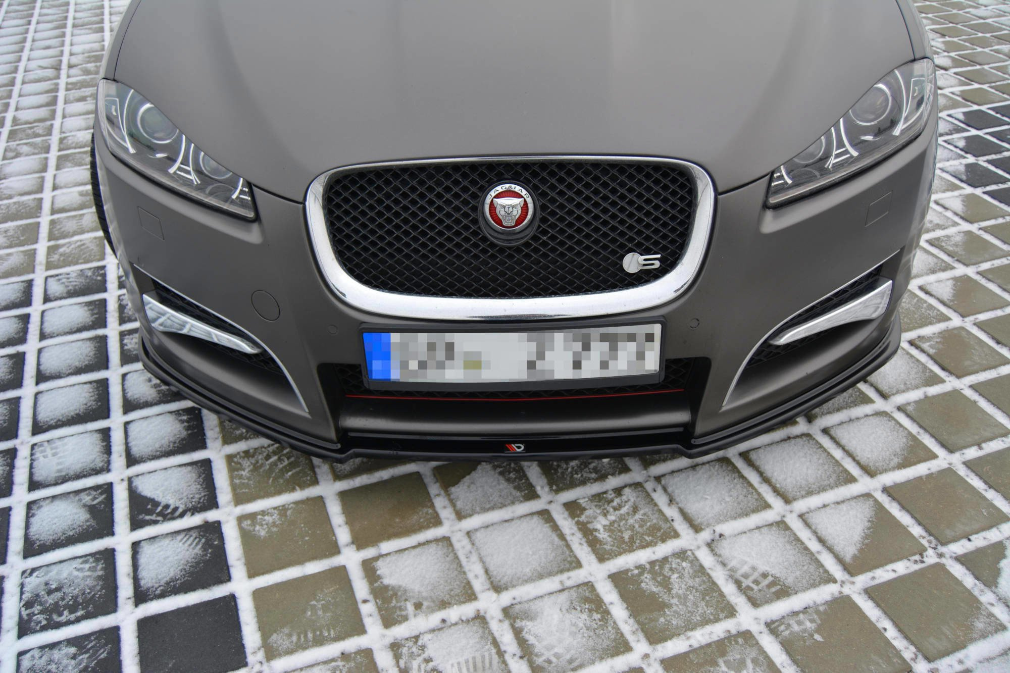 Frontspoiler Jaguar XF (X250) I S-PACK 2012 - 2015 Facelift | Sport Glossy Black Edition