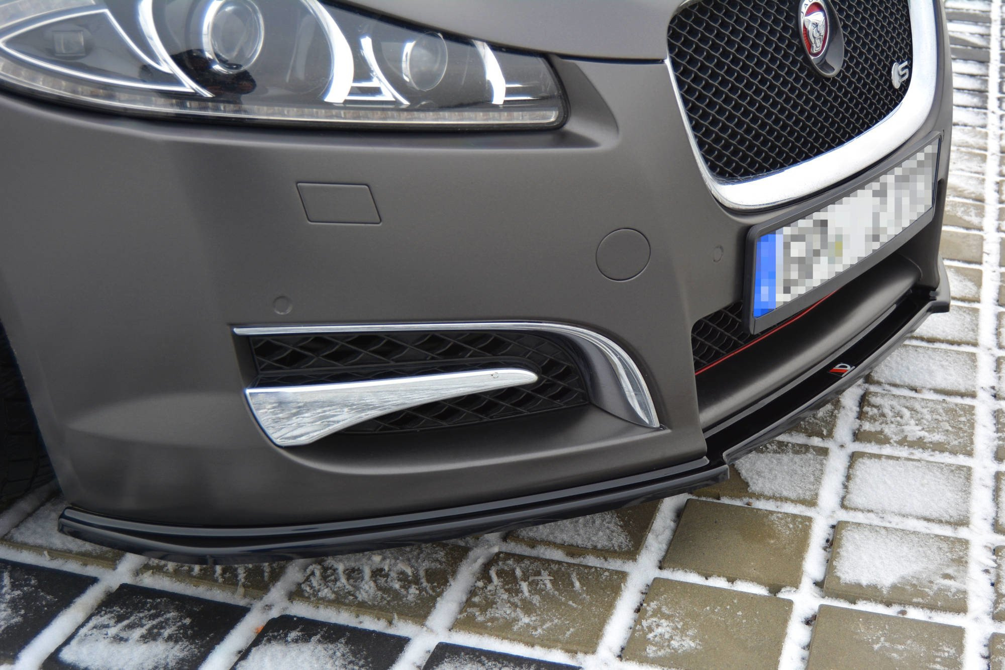 Frontspoiler Jaguar XF (X250) I S-PACK 2012 - 2015 Facelift | Sport Glossy Black Edition – bilde 2