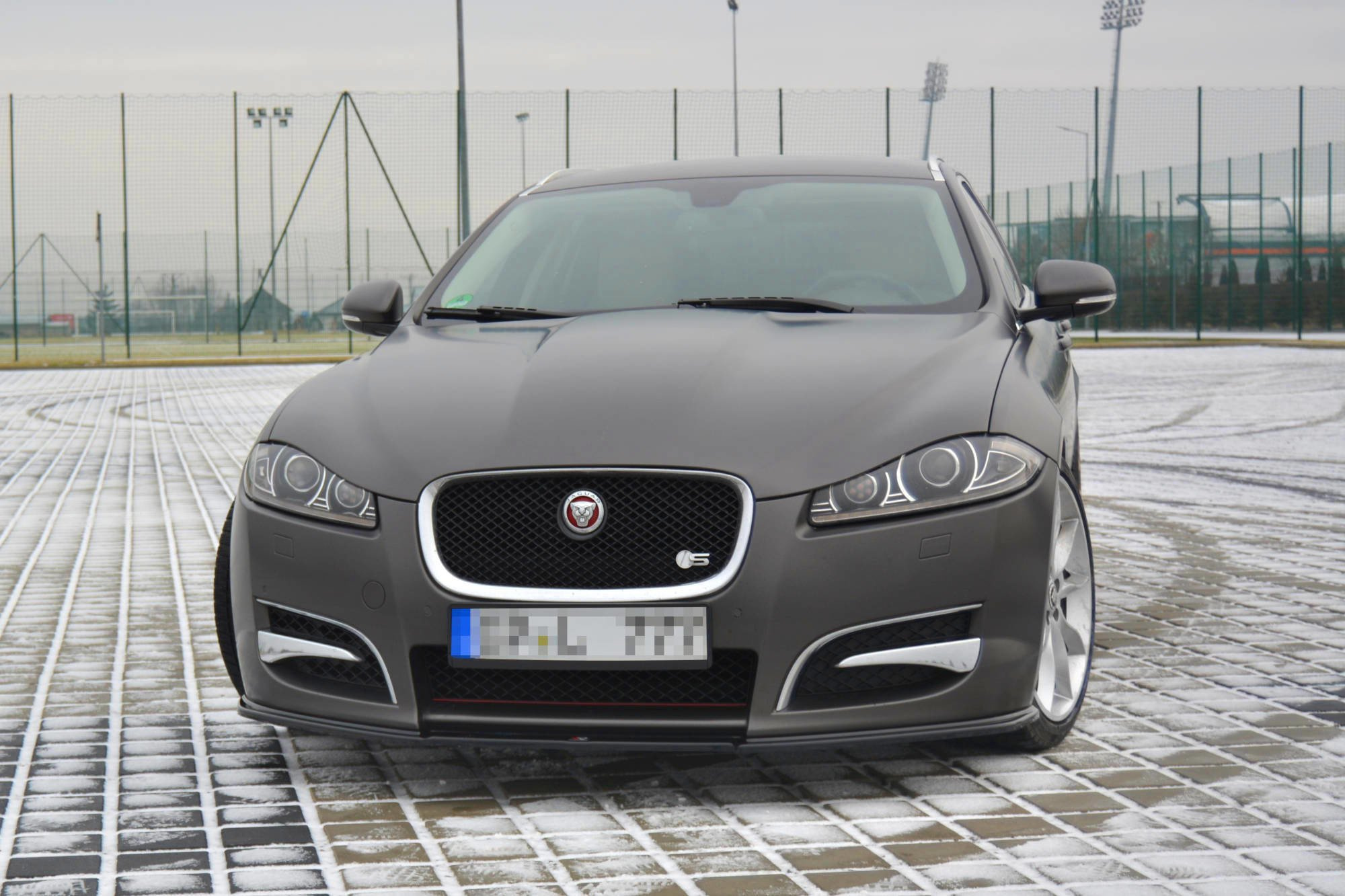 Frontspoiler Jaguar XF (X250) I S-PACK 2012 - 2015 Facelift | Sport Glossy Black Edition – bilde 4