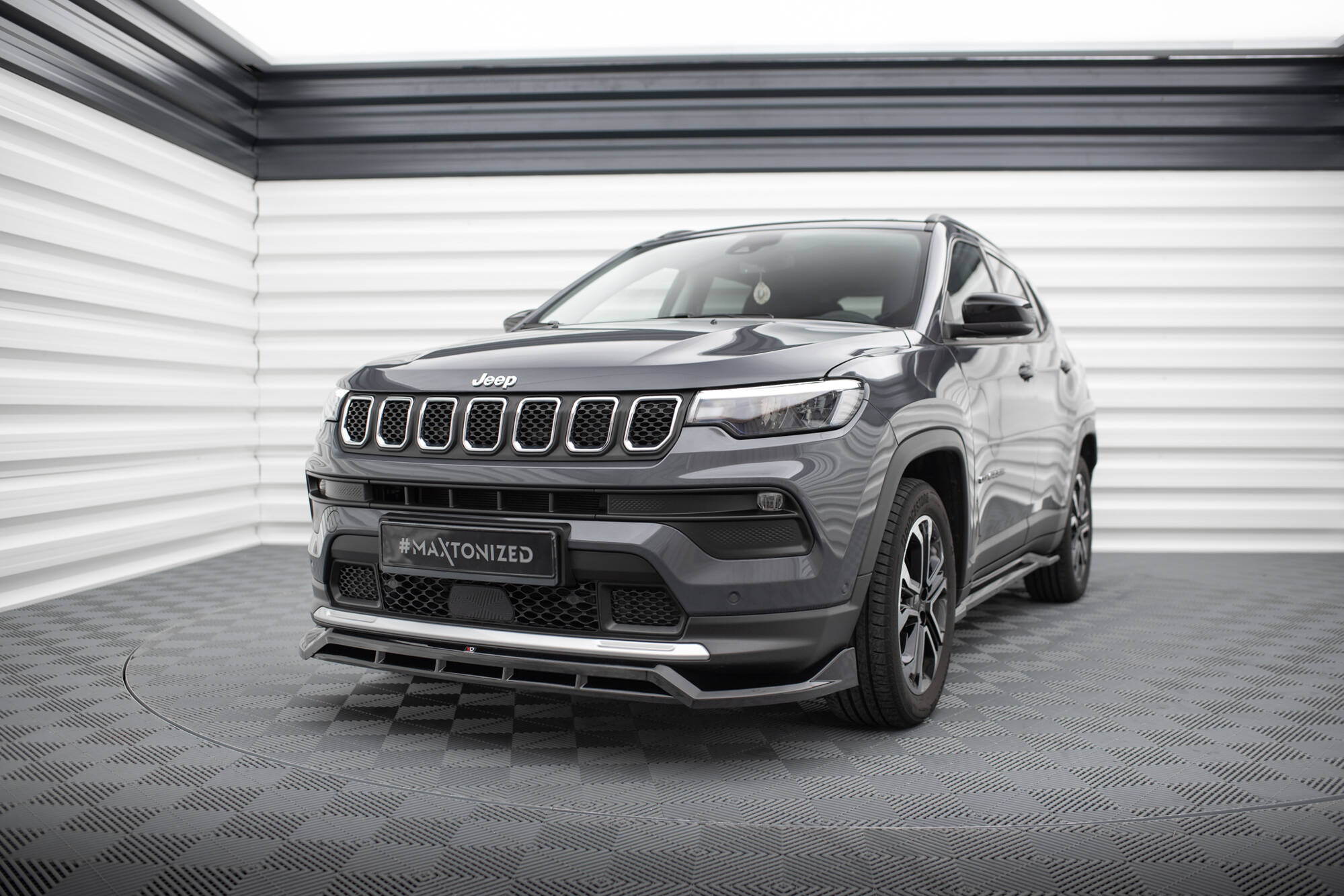Frontspoiler Jeep Compass II Limited Facelift 2020 -> | Glossy Black Edition – bilde 3