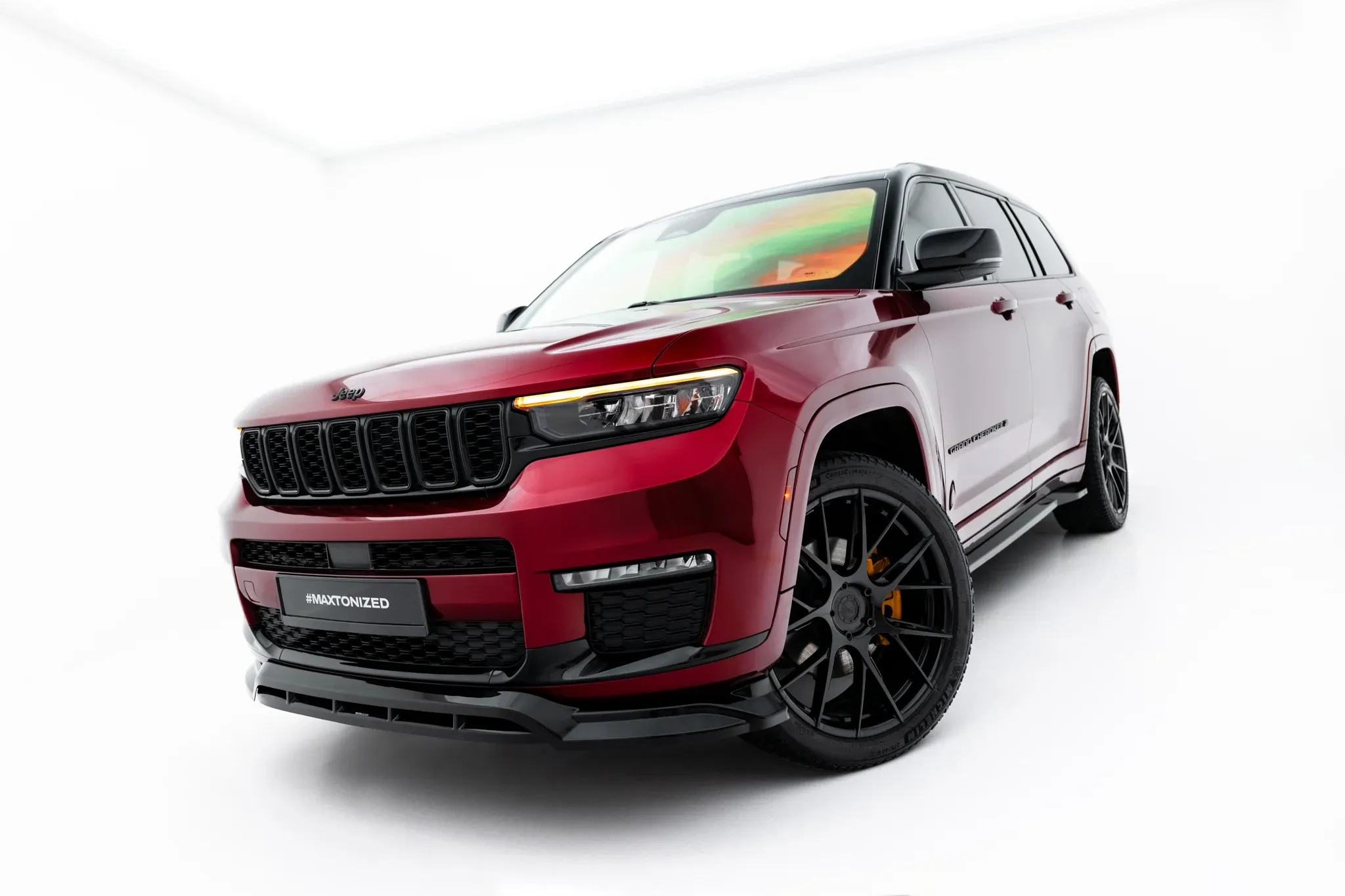 Frontspoiler Jeep Grand Cherokee 2021-2026 | Glossy Black Edition