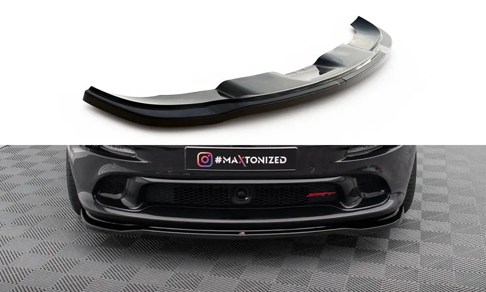 Frontspoiler Jeep Grand Cherokee SRT WK2 facelift 2013 - 2017 | Glossy Black Edition – bilde 2