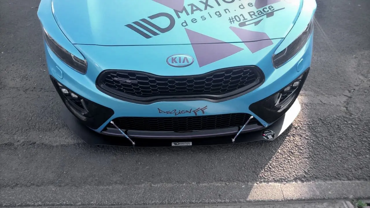 Frontspoiler Kia Cee’d GT II 2012 - 2018 | Racing Black Edition – bilde 3