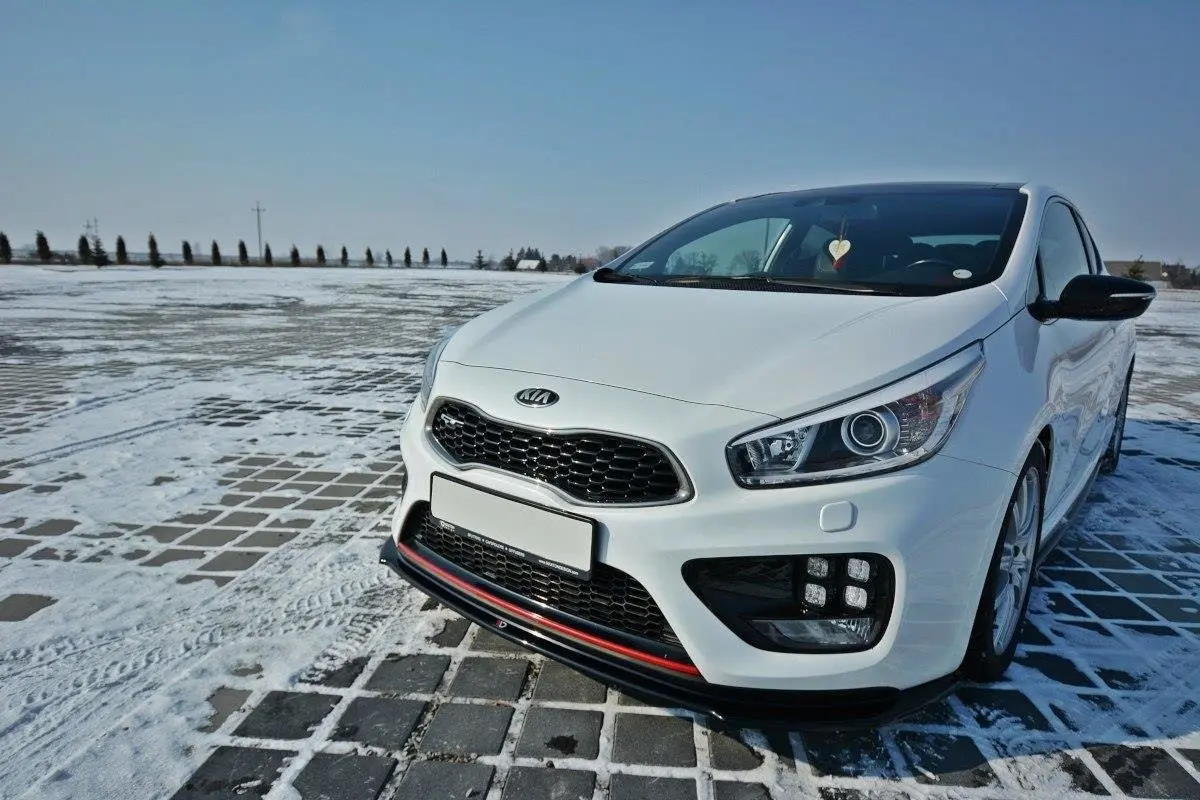 Frontspoiler Kia Cee’d GT II 2012 - 2018 | V.1 Glossy Black Edition – bilde 4