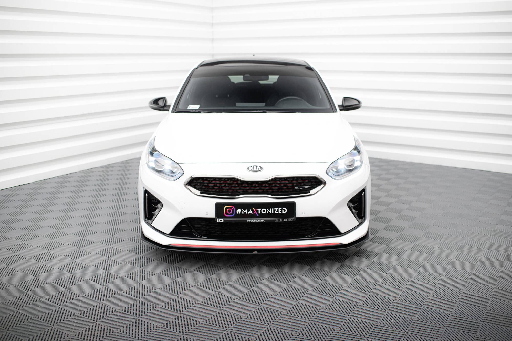 Frontspoiler Kia Ceed GT III / ProCeed I 2018 - 2022 | Sport Glossy Black Edition – bilde 2