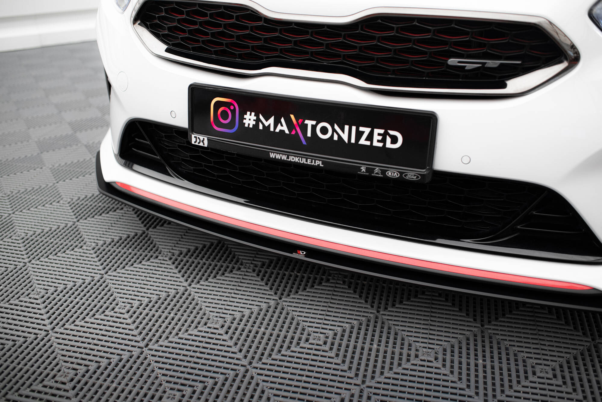 Frontspoiler Kia Ceed GT III / ProCeed I 2018 - 2022 | Sport Glossy Black Edition – bilde 3