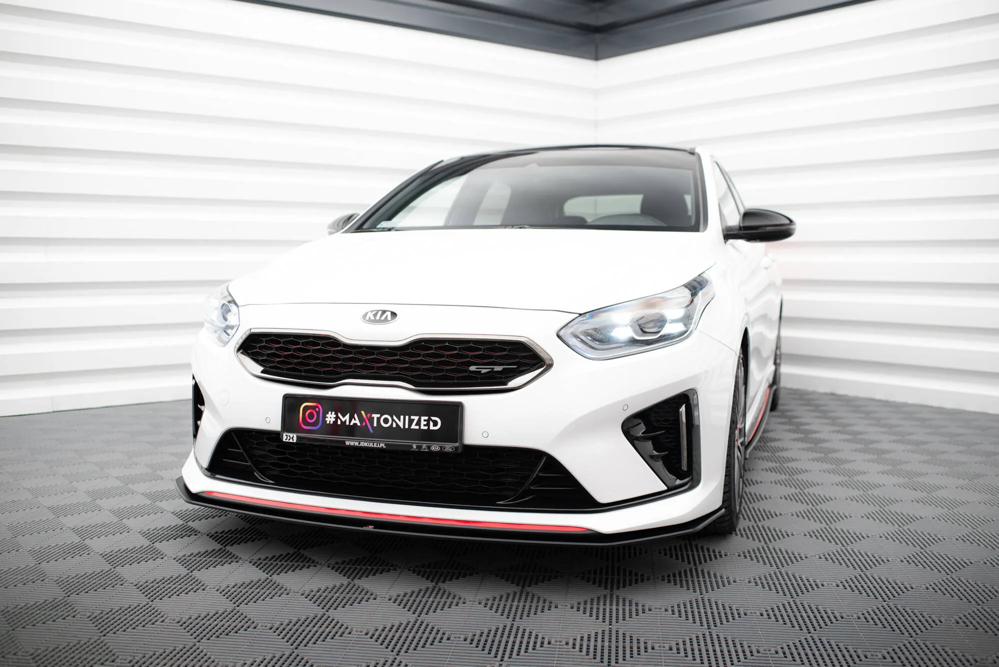 Frontspoiler Kia Ceed GT III / ProCeed I 2018 - 2022 | Street Pro Black Edition