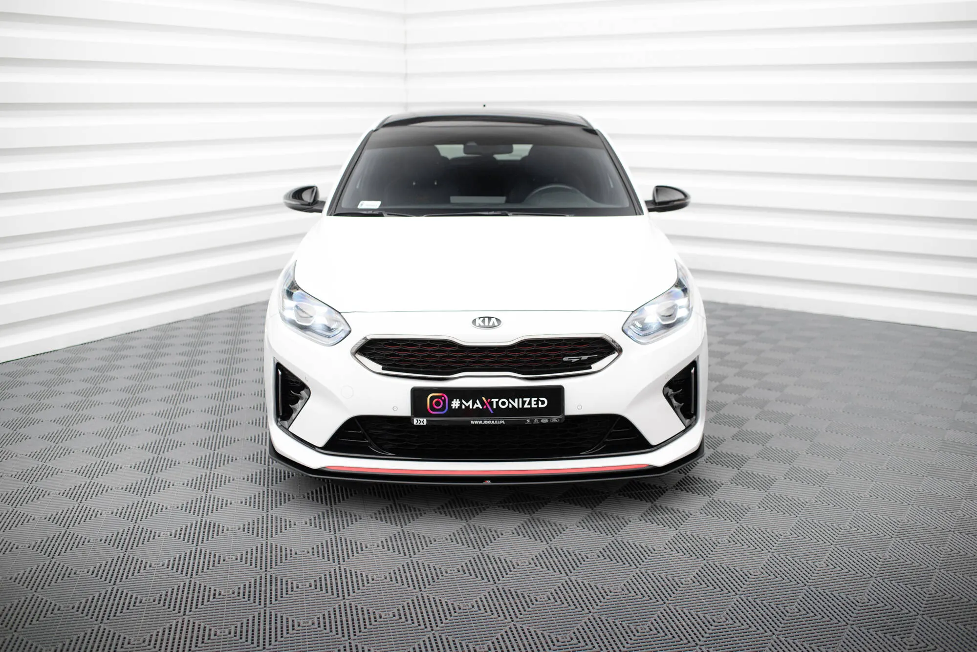 Frontspoiler Kia Ceed GT III / ProCeed I 2018 - 2022 | Street Pro Black Edition – bilde 2