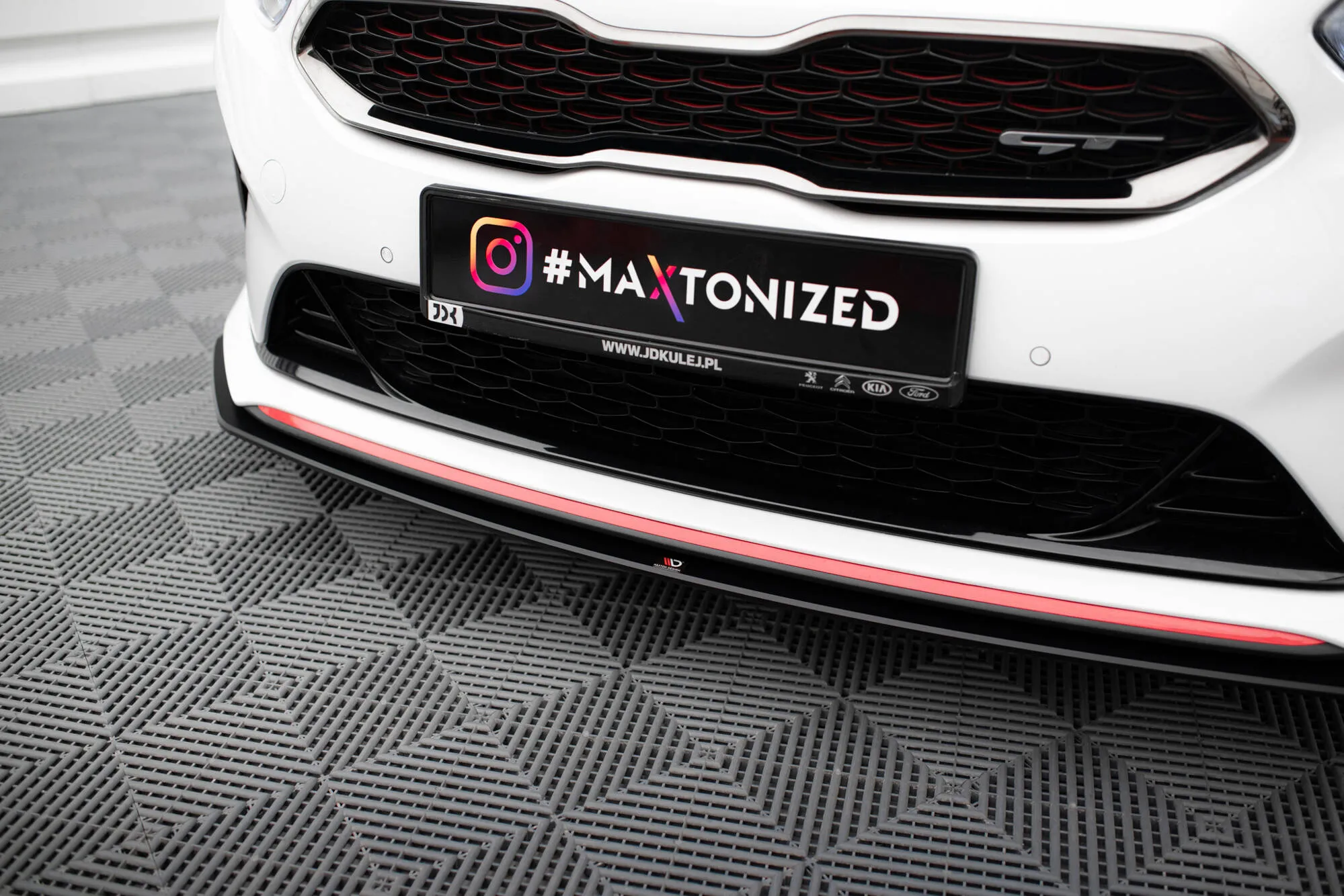 Frontspoiler Kia Ceed GT III / ProCeed I 2018 - 2022 | Street Pro Black Edition – bilde 5