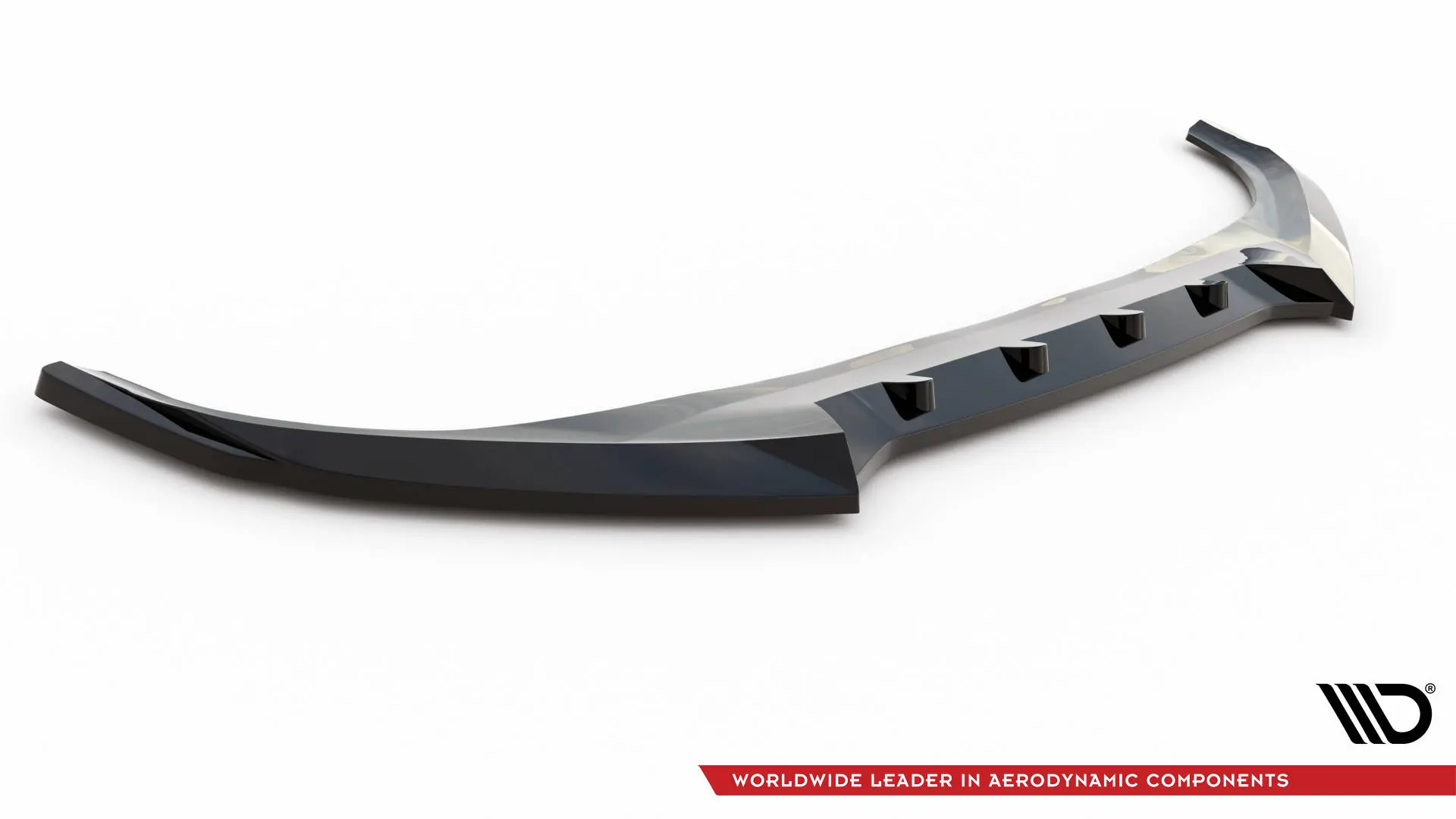 Frontspoiler Kia EV6 GT-Line 2021 - 2024 | V.2 Glossy Black Edition – bilde 5