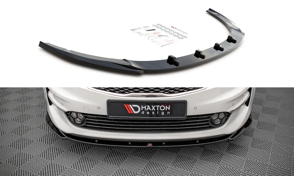 Frontspoiler Kia Optima IV 2015-2018 | V.2 Glossy Black Edition – bilde 2