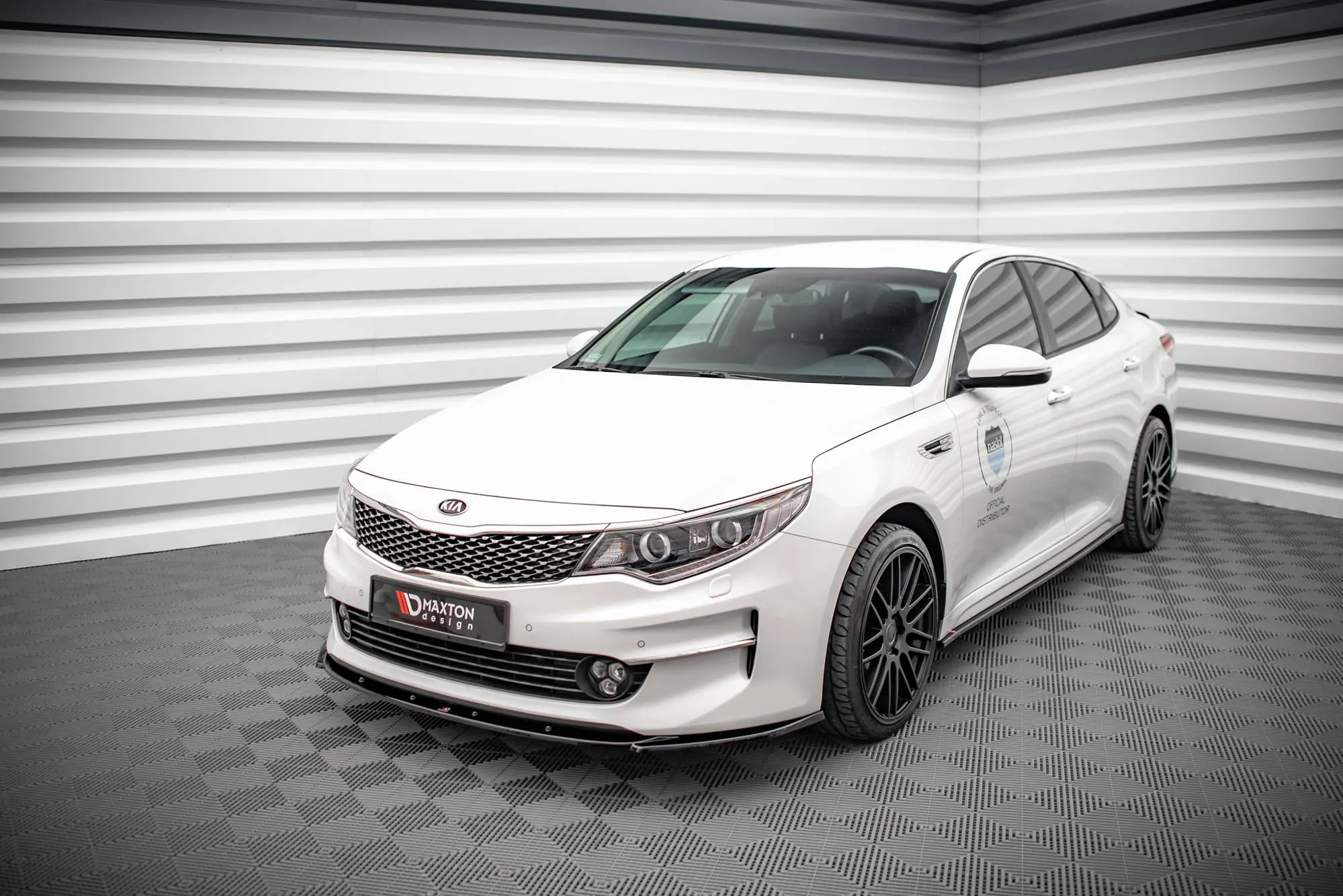 Frontspoiler Kia Optima IV 2015-2018 | V.2 Glossy Black Edition – bilde 4