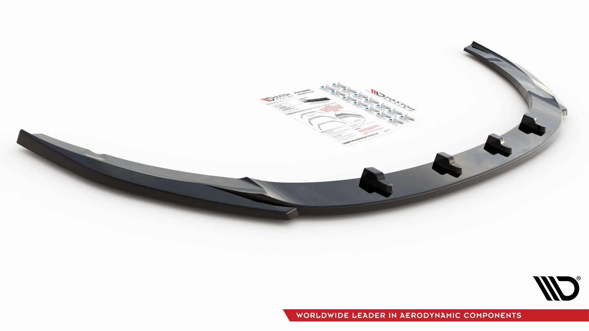 Frontspoiler Kia Optima IV 2015-2018 | V.2 Glossy Black Edition – bilde 5