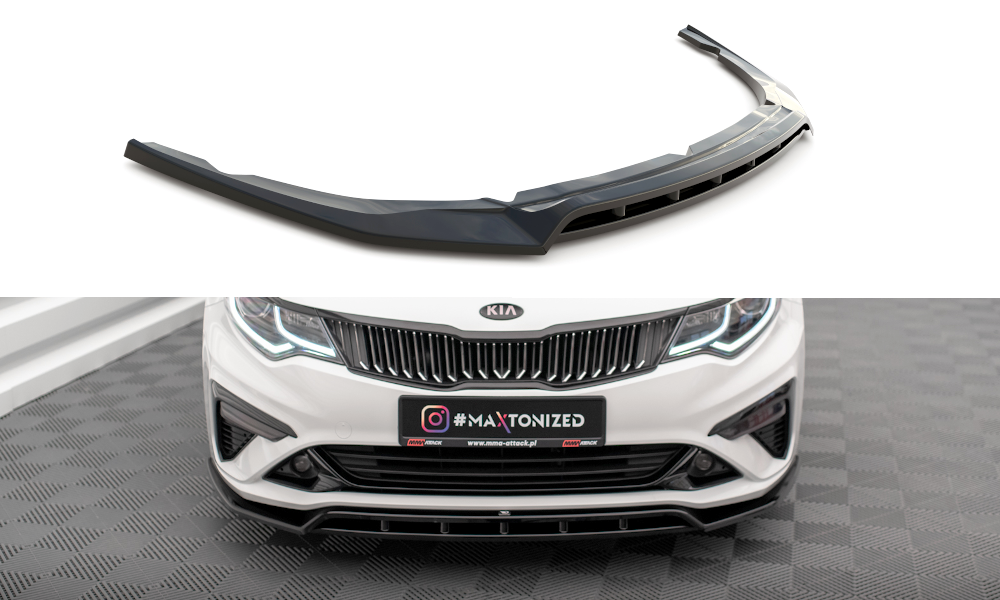 Frontspoiler Kia Optima IV Facelift 2018-2020 | V.1 Glossy Black Edition – bilde 2