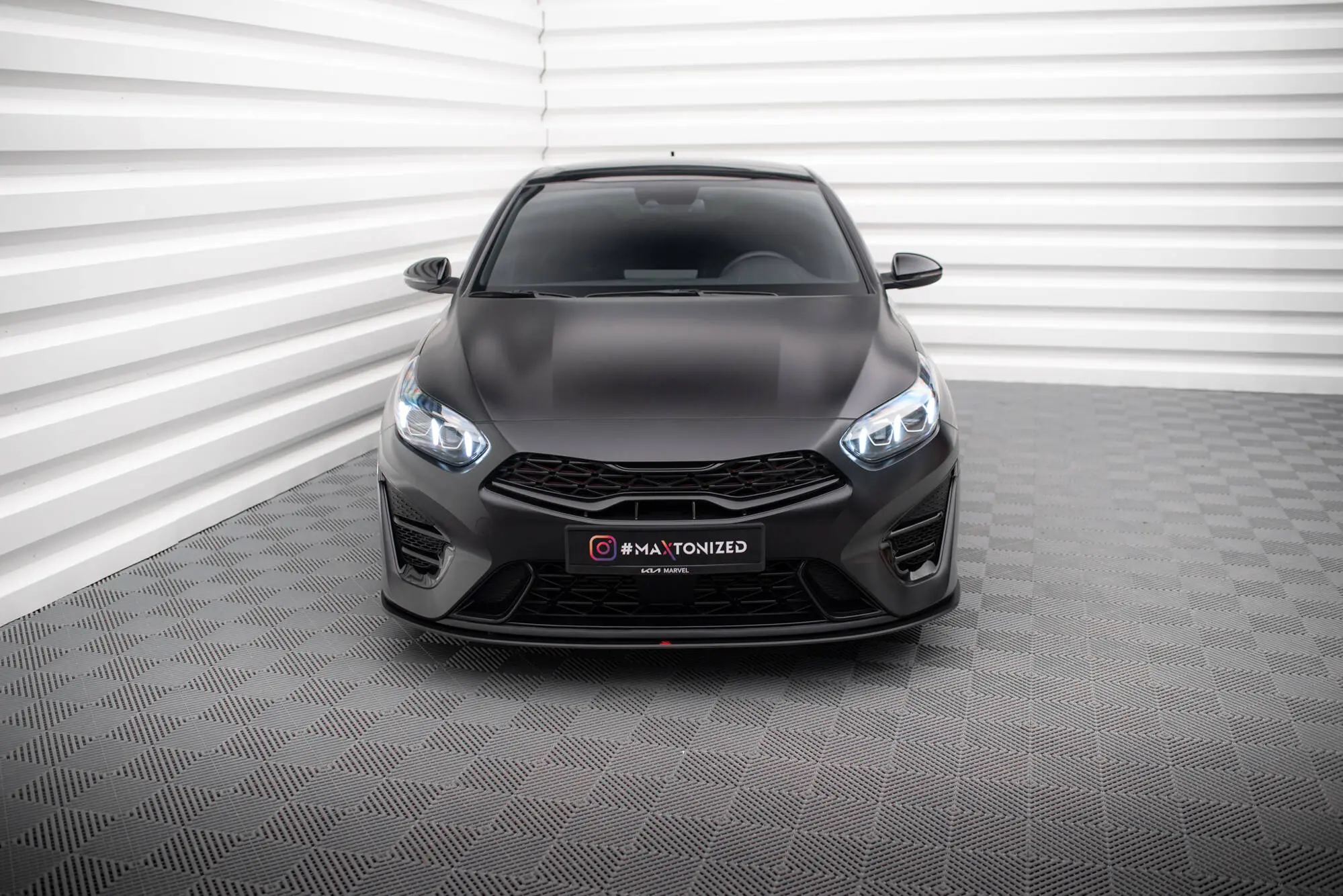 Frontspoiler Kia Proceed GT facelift 2021 - > | Street Pro Black Edition – bilde 3