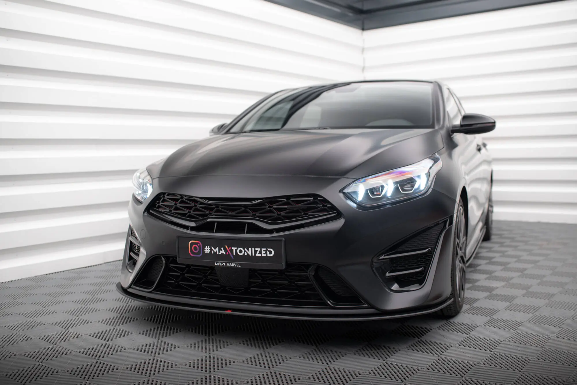 Frontspoiler Kia Proceed GT facelift 2021 - > | Street Pro Black Edition – bilde 4