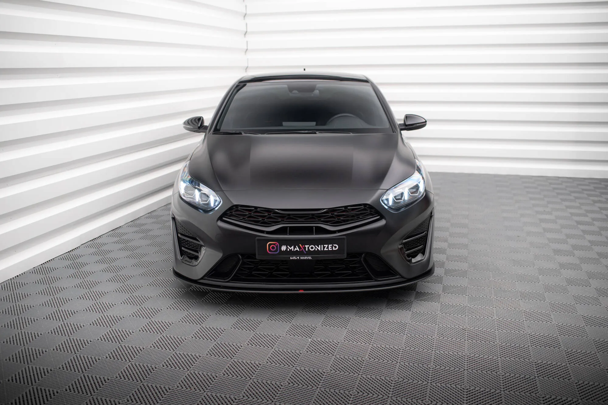 Frontspoiler Kia Proceed GT facelift 2021 - > | Street Pro Black Edition – bilde 2