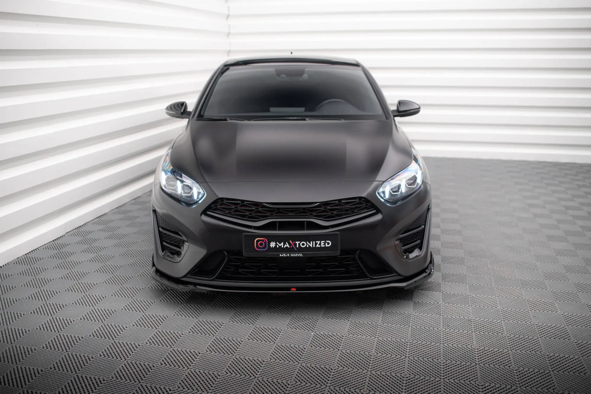 Frontspoiler Kia Proceed GT facelift 2021 - > | V.1 Glossy Black Edition – bilde 3