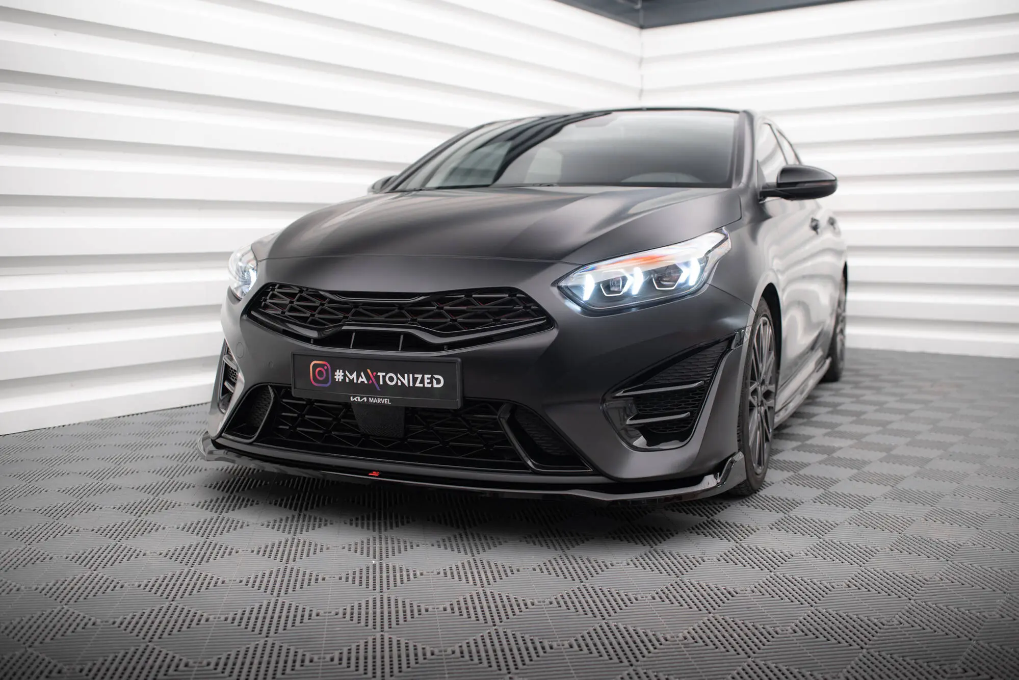 Frontspoiler Kia Proceed GT facelift 2021 - > | V.1 Glossy Black Edition – bilde 4