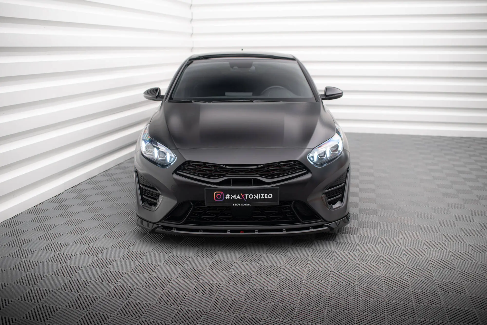 Frontspoiler Kia Proceed GT facelift 2021 - > | V.2 Glossy Black Edition – bilde 3