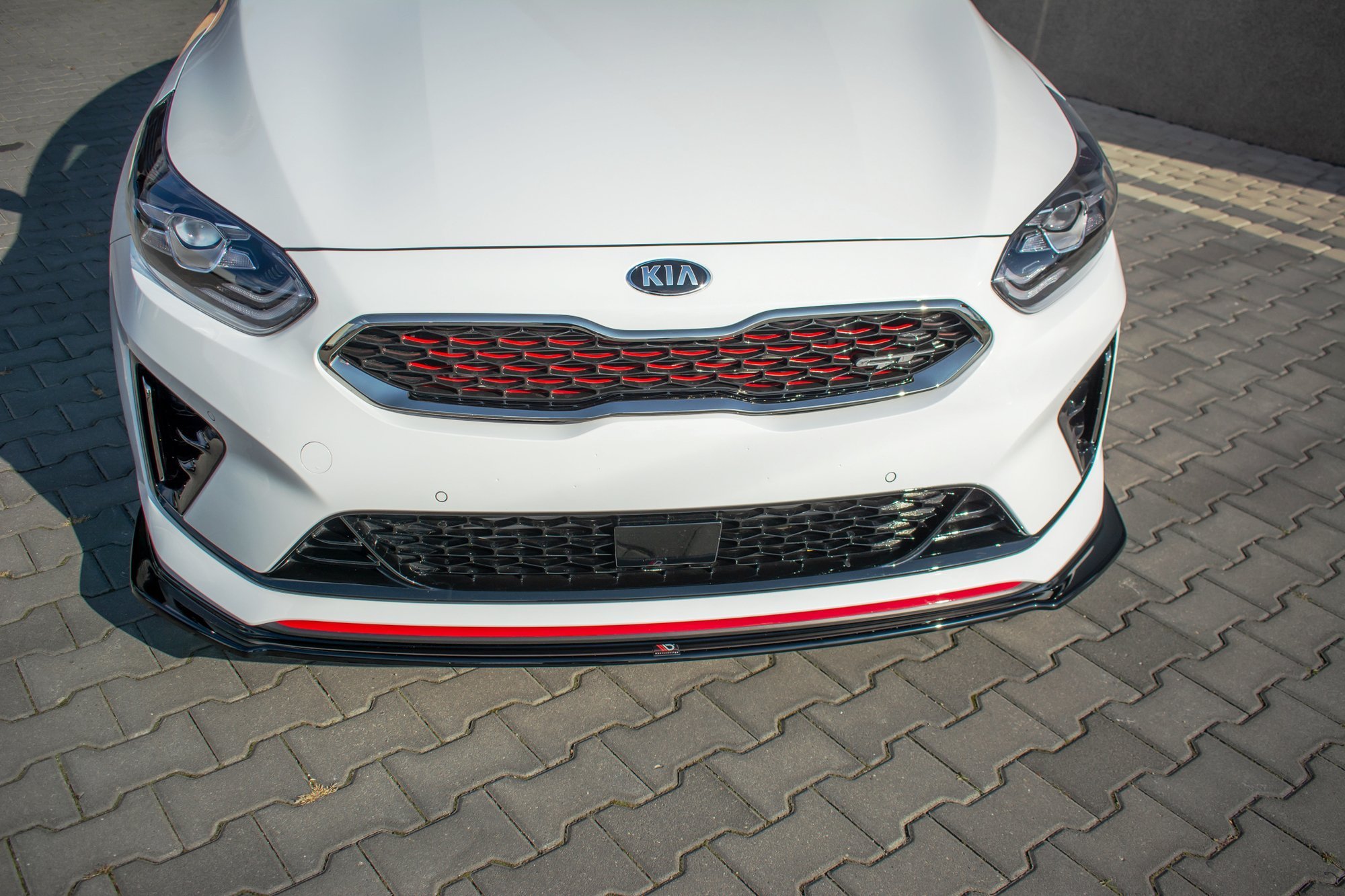 Frontspoiler Kia ProCeed III GT 2018-> | V.1 Glossy Black Edition