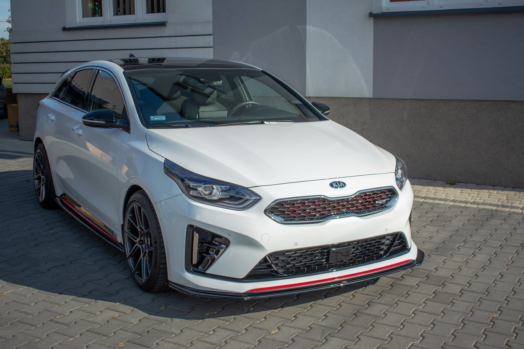 Frontspoiler Kia ProCeed III GT 2018-> | V.1 Glossy Black Edition – bilde 6
