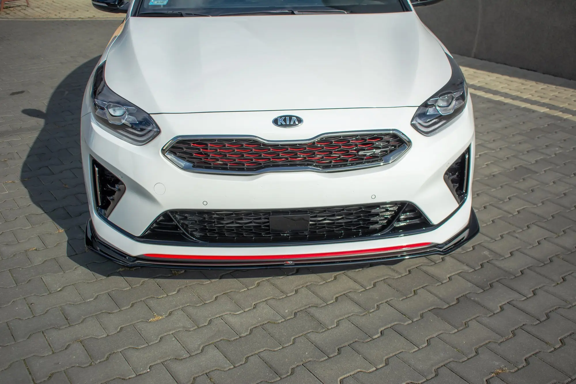 Frontspoiler Kia ProCeed III GT 2018-> | V.2 Glossy Black Edition