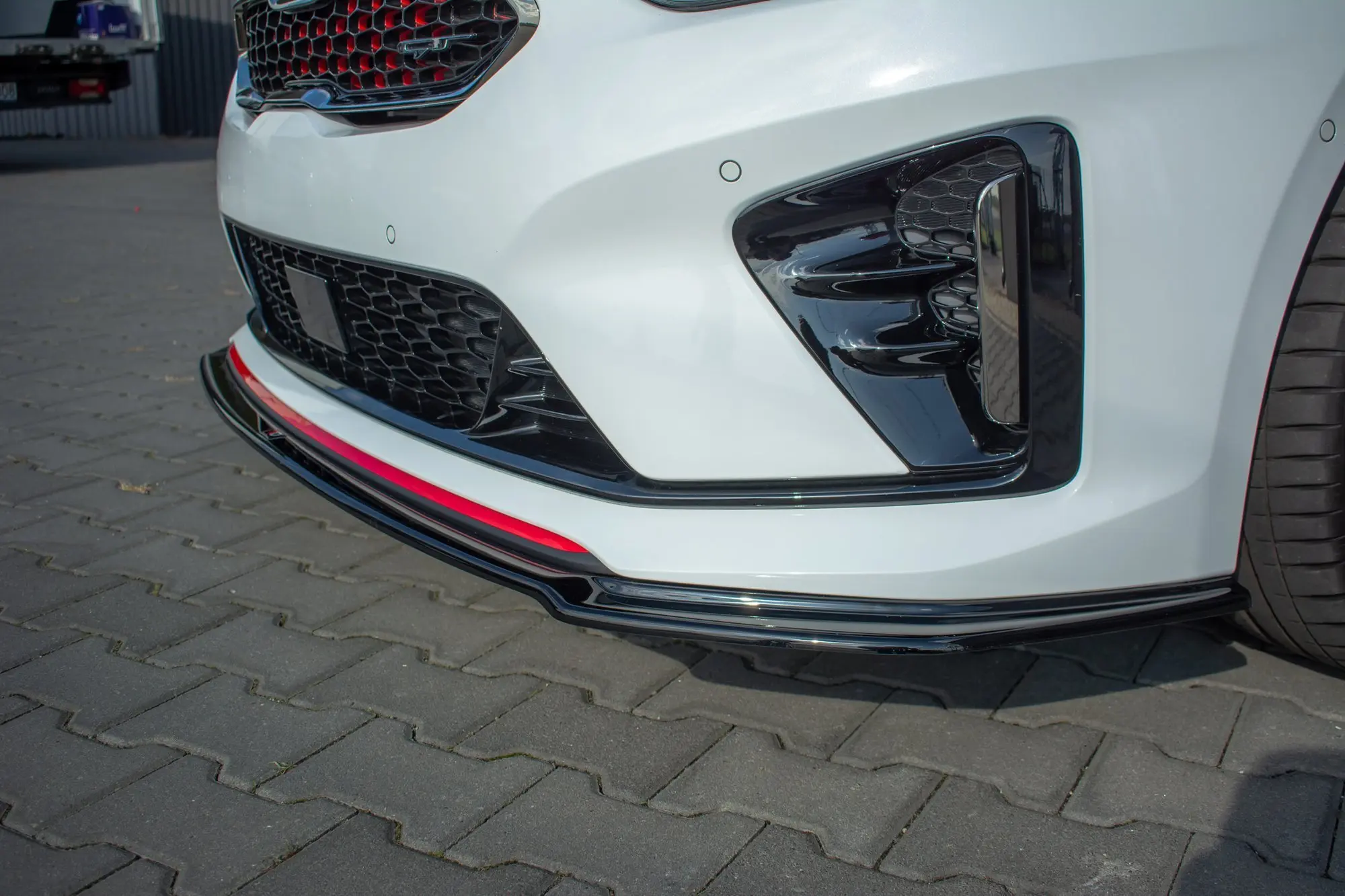 Frontspoiler Kia ProCeed III GT 2018-> | V.2 Glossy Black Edition – bilde 4
