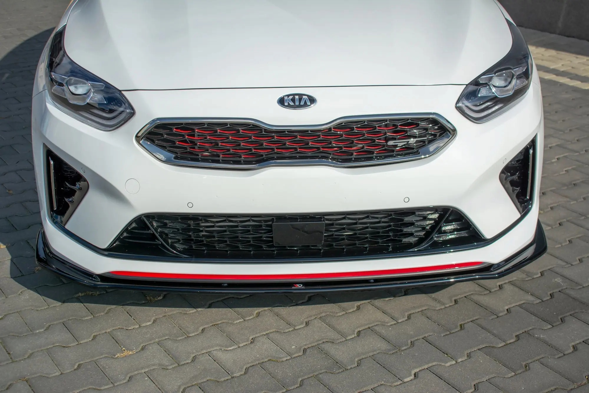 Frontspoiler Kia ProCeed III GT 2018-> | V.3 Glossy Black Edition