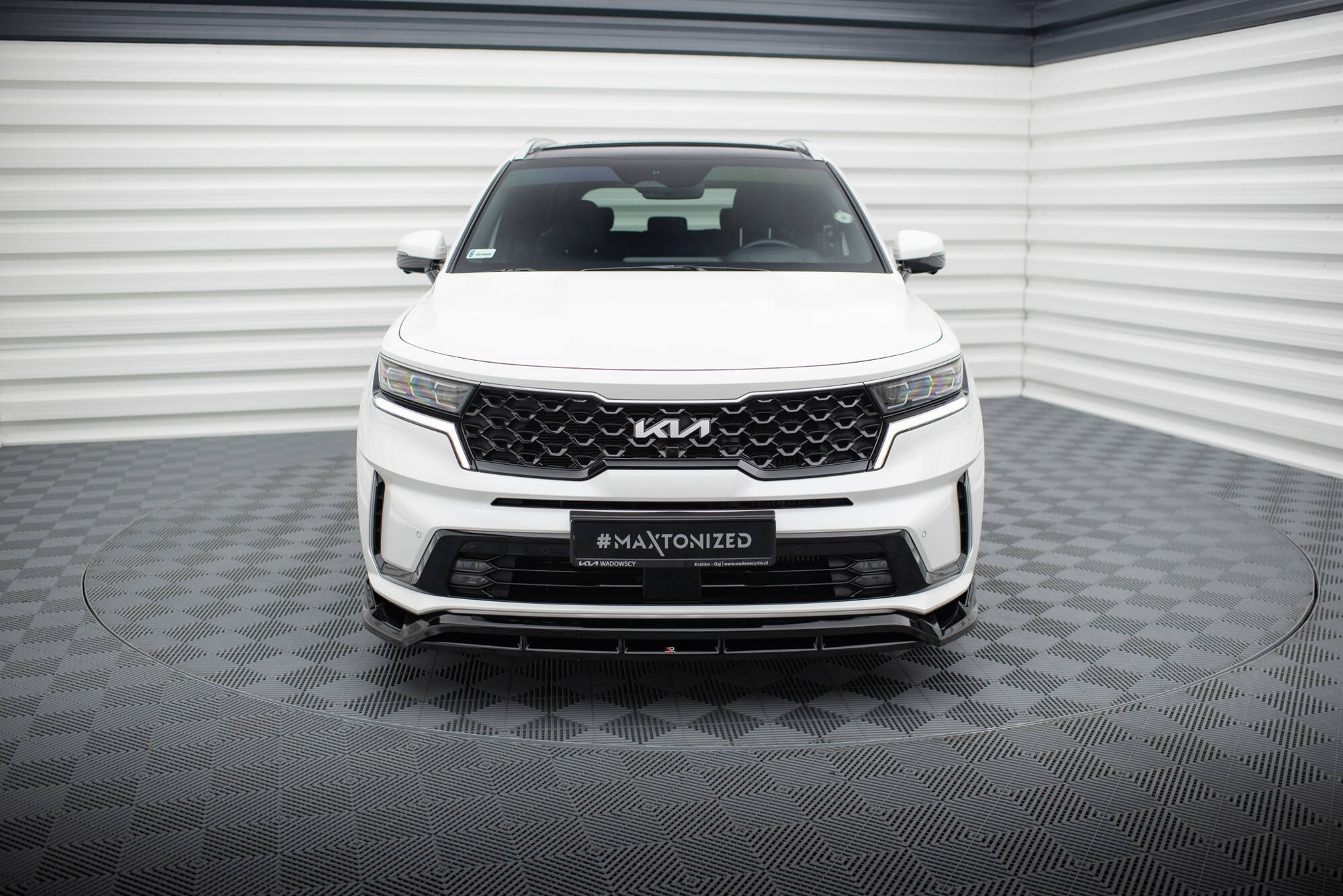 Frontspoiler Kia Sorento IV 2020 - 2023 | Sport Glossy Black Edition – bilde 2