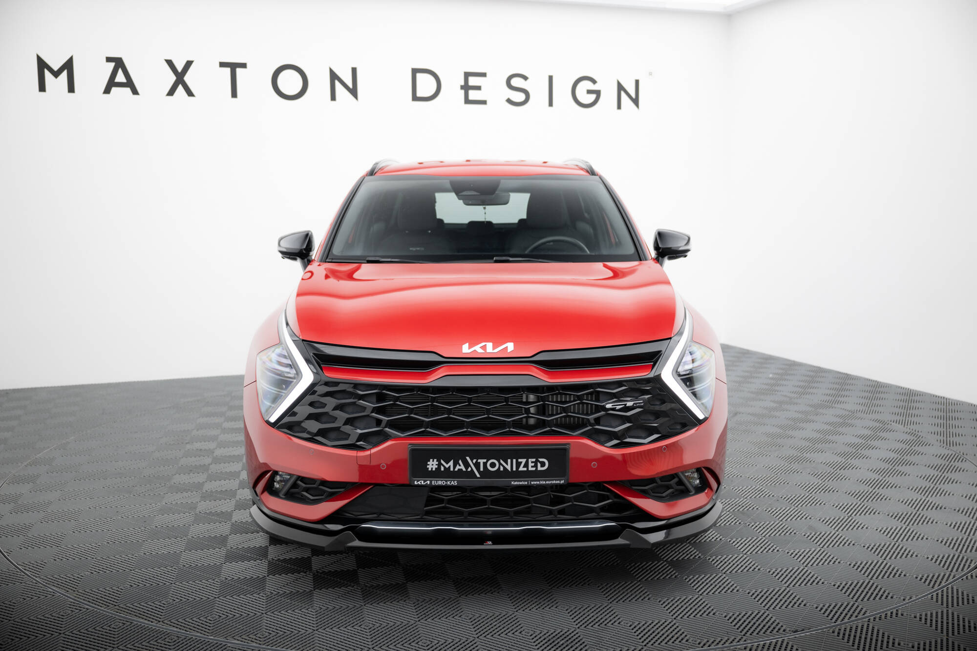 Frontspoiler Kia Sportage GT-Line V 2021 -> | Sport Glossy Black Edition V1 – bilde 2