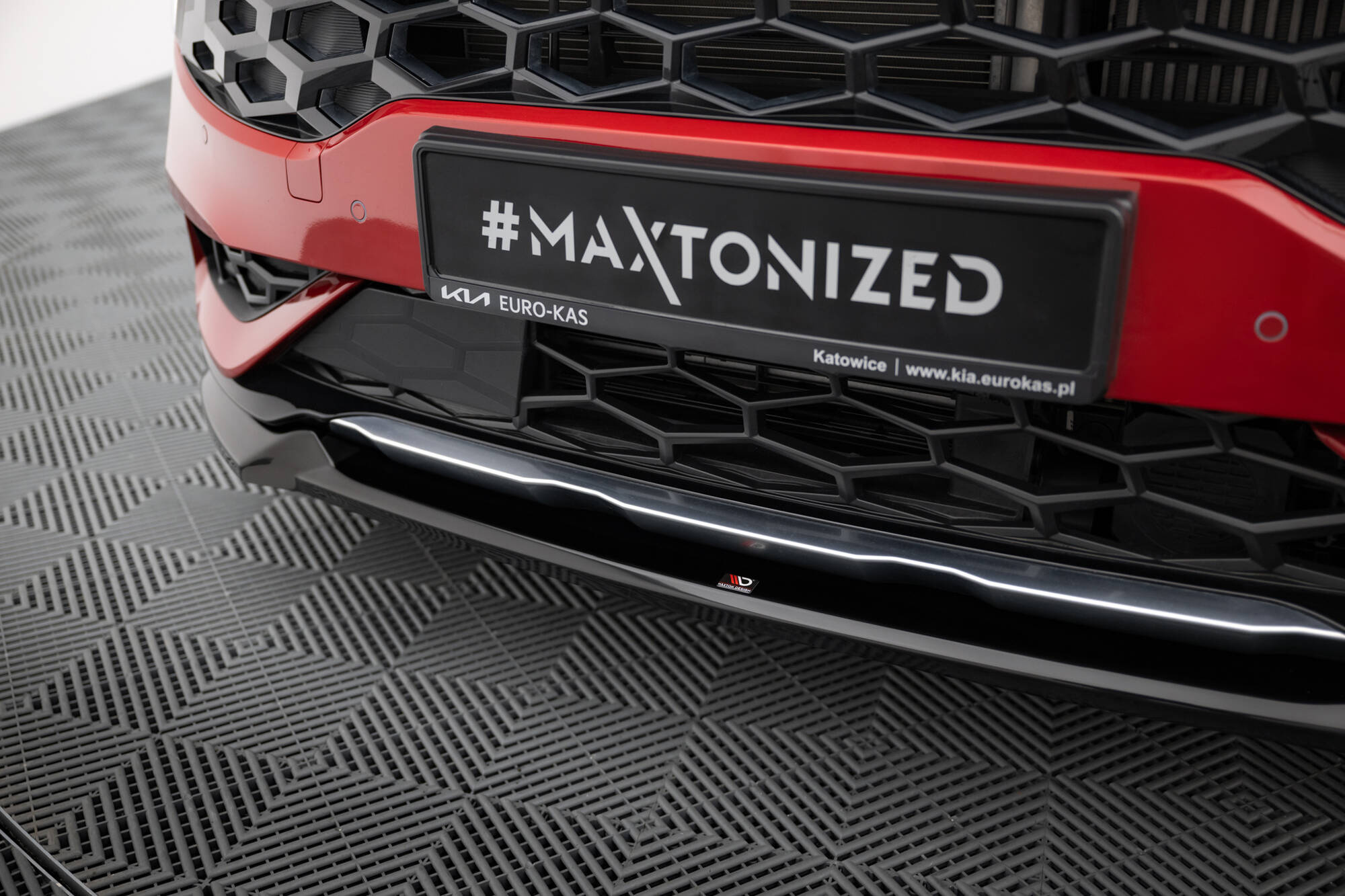 Frontspoiler Kia Sportage GT-Line V 2021 -> | Sport Glossy Black Edition V1 – bilde 3