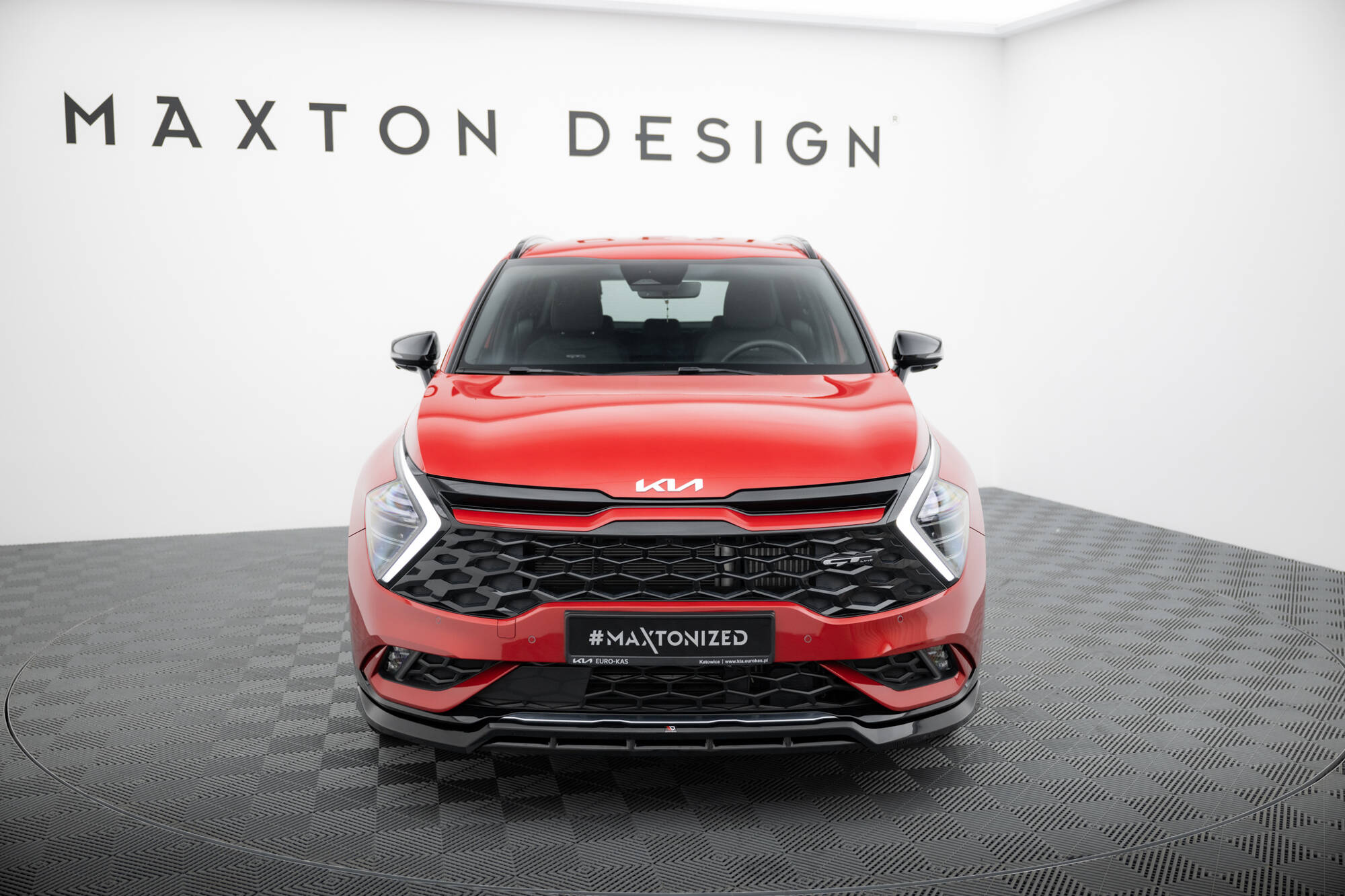 Frontspoiler Kia Sportage GT-Line V 2021 - | Sport Glossy Black Edition V2 – bilde 2