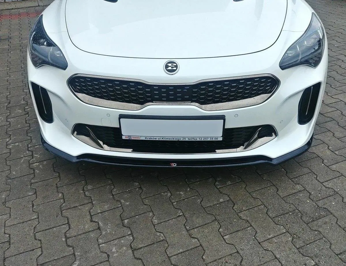 Frontspoiler Kia Stinger GT 2017-> | V.1 Glossy Black Edition – bilde 3