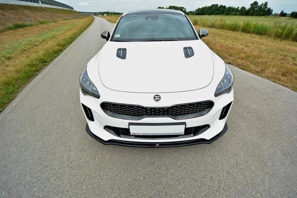 Frontspoiler Kia Stinger GT 2017-> | V.2 Glossy Black Edition