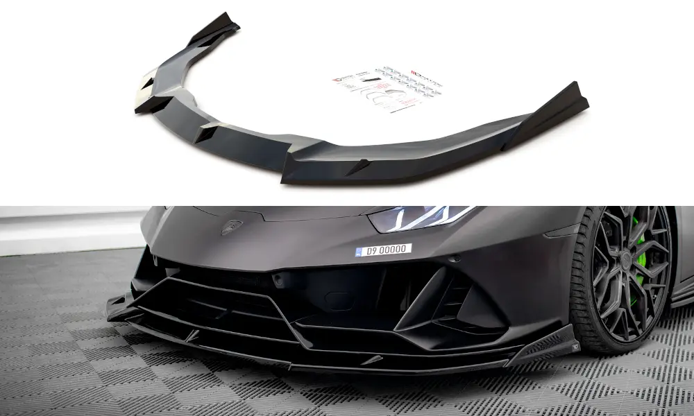 Frontspoiler Lamborghini Huracan Evo 2020-> |  Glossy Black Edition – bilde 2