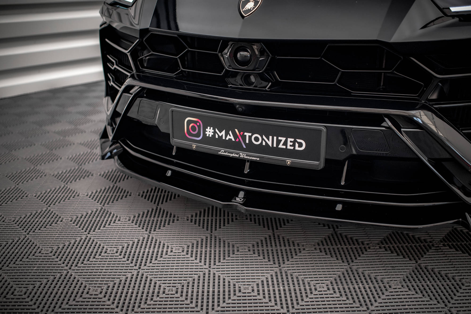 Frontspoiler Lamborghini Urus I 2018 -> | Sport Glossy Black Edition – bilde 3