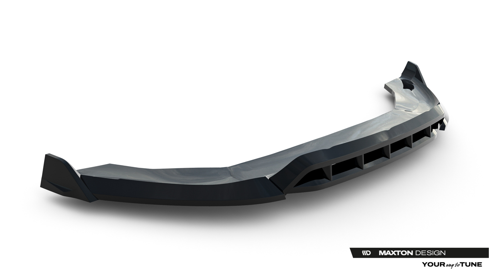 Frontspoiler Land Rover Range Rover Evoque Dynamic II 2018 - 2023  | Glossy Black Edition – bilde 6